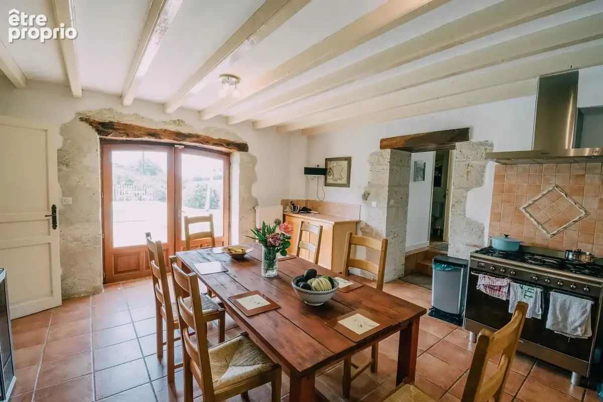 Jolie maison en pierre, maison d'amis, piscine et tennis - photo 5