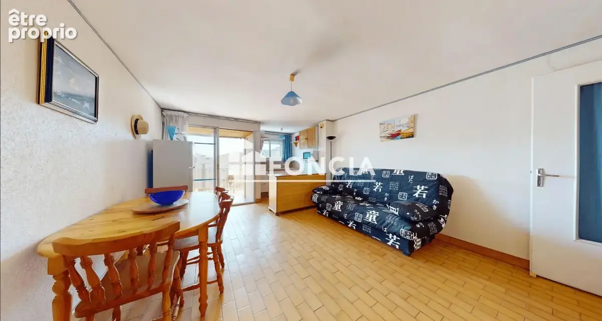 Exclusivite - canet plage – t2 traversant 39,65 m² – 3ᵉ étage – balcon sud – aperçu mer – garage + cellier - photo 3