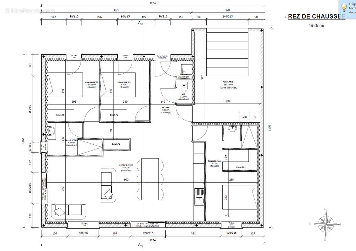 Maison à SAINT-SAMSON-DE-BONFOSSE