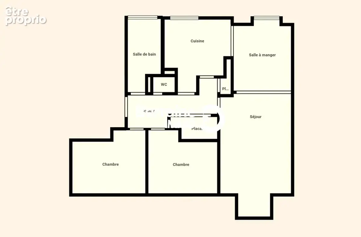A vendre - brest landais appartement 4 pieces dernier etage  - 67m² - photo 12