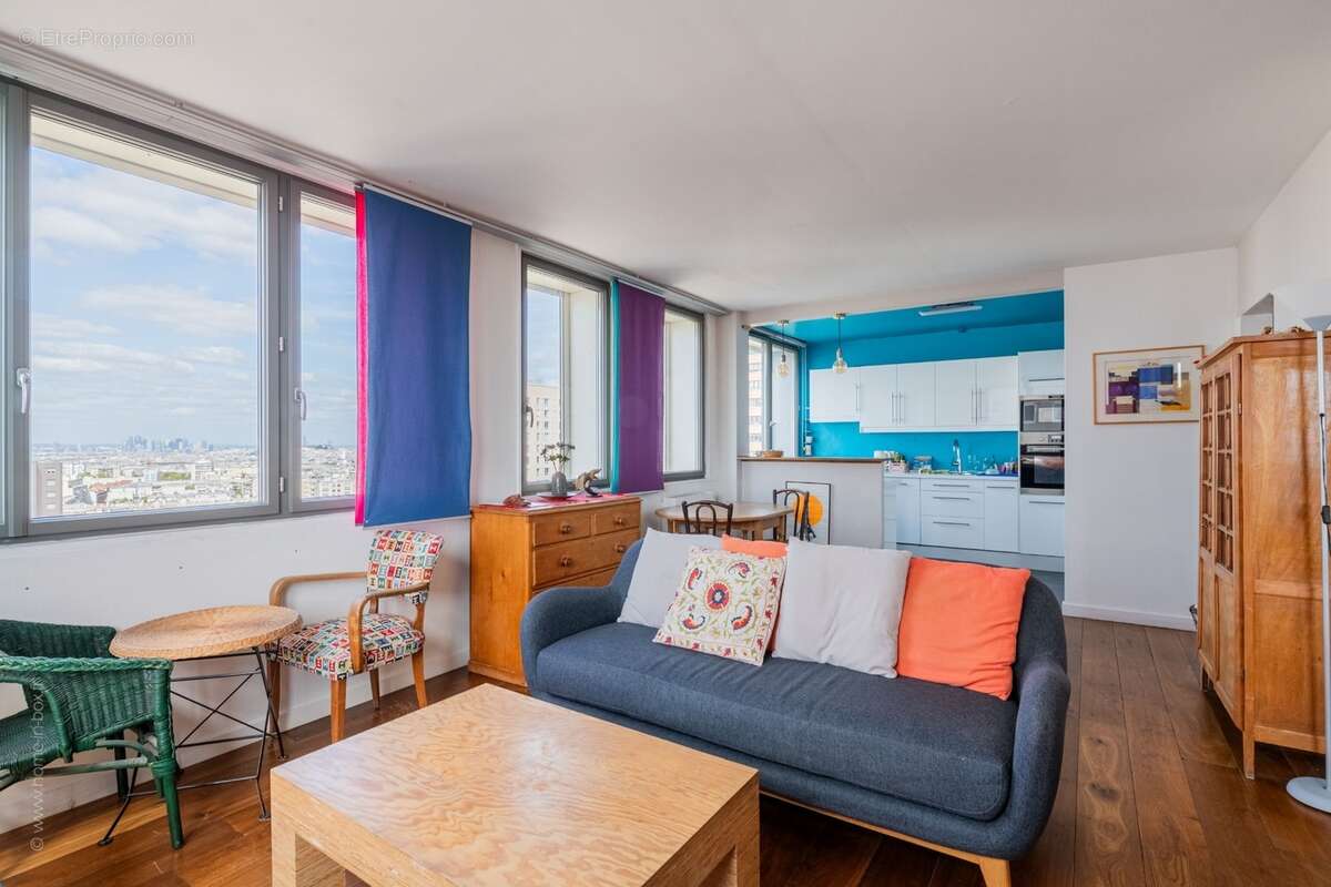 À VENDRE - Appartement T5 de 100 m² avec vue panoramique – Place des Fêtes, Paris 19ᵉ - photo 6