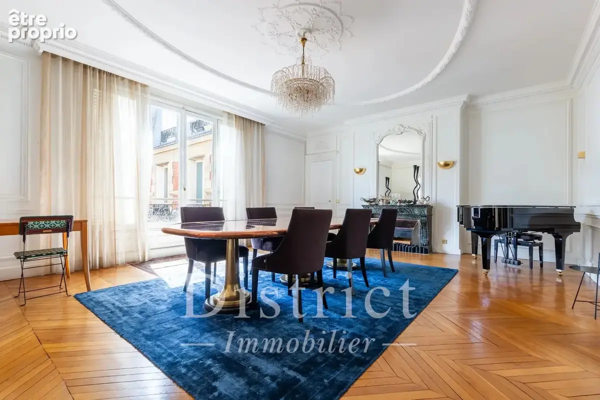 Wagram/Ampère. Appartement de réception de 373m². Très beaux volumes! - photo 5