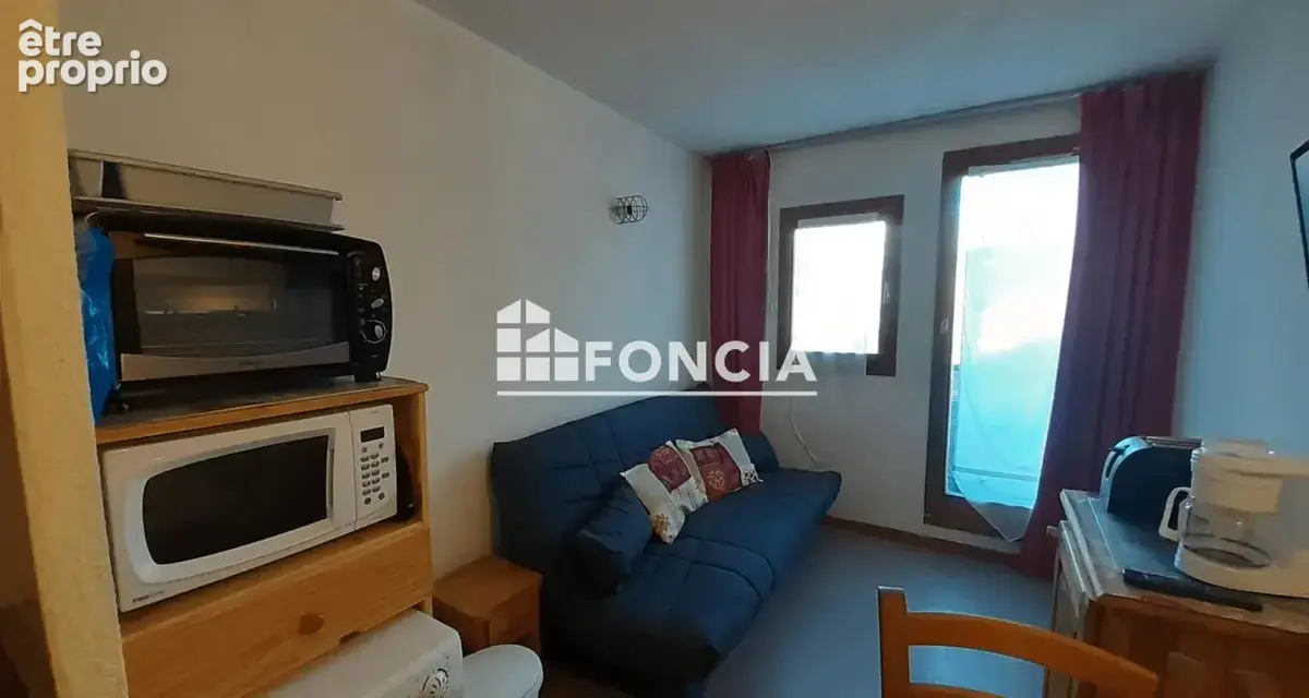 À vendre – Studio à Valfréjus !! Envie d'un pied-à-terre à la montagne Découvrez ce studio situé au cœur de la station : L'hiver - photo 2