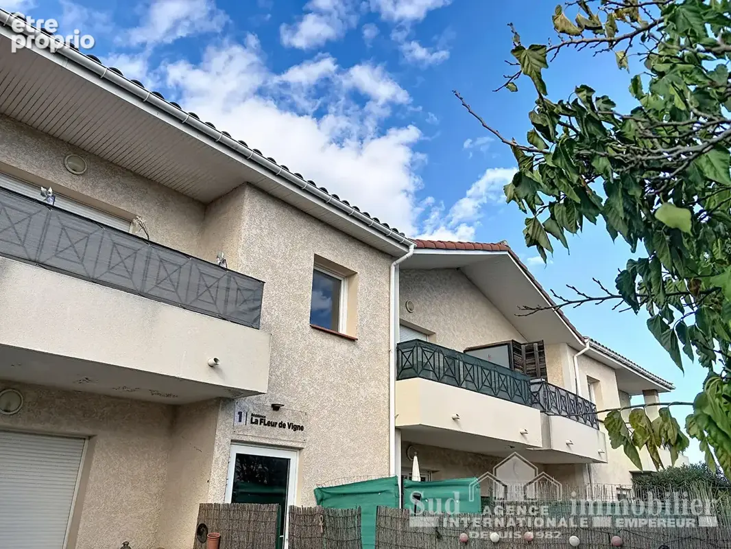 Cabestany appartement T3 avec garage et parkings - photo 1