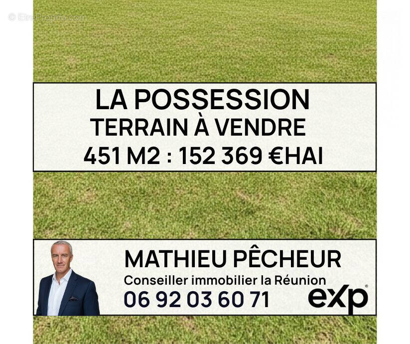 Terrain à LA POSSESSION