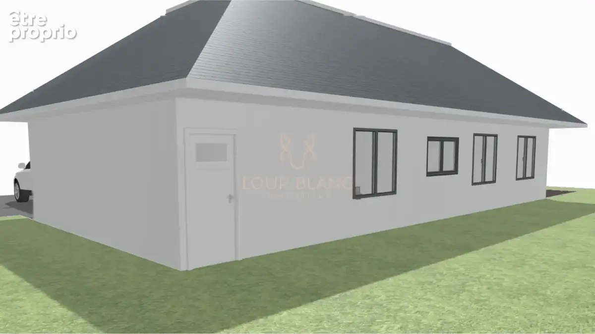 Projet de construction   Maison de plain-pied 79 m2 avec garage   Sermamagny - photo 3