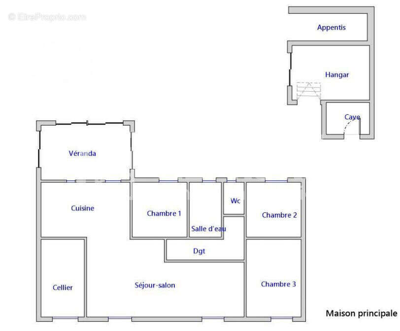 Maison à LA CHAIZE-LE-VICOMTE