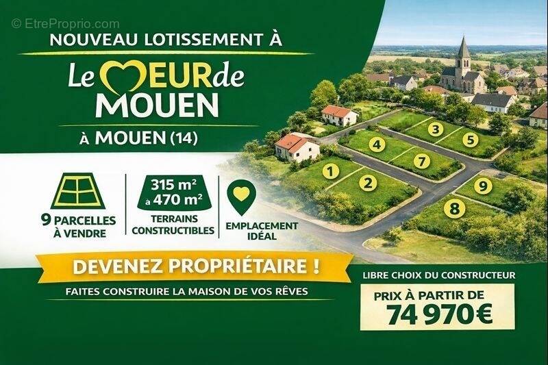 Terrain à MOUEN