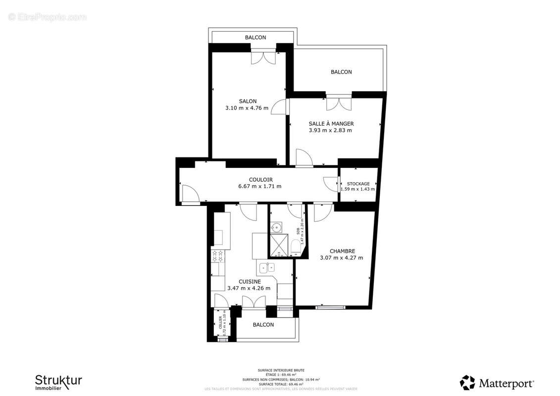 Appartement à METZ