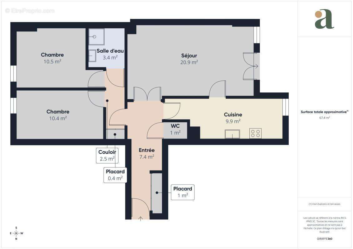 Appartement à ARGENTEUIL