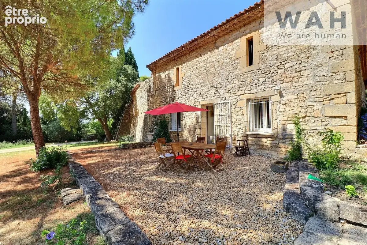MAISON en PIERRES de plain pied 3 P 94 m2 avec 130 m2 à aménager sur une parcelle de 8 Ha 30250 Salinelles - photo 12