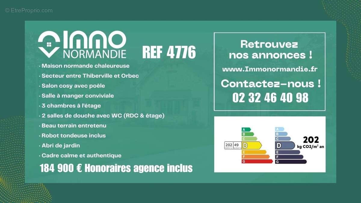 Maison à SAINT-MARDS-DE-FRESNE