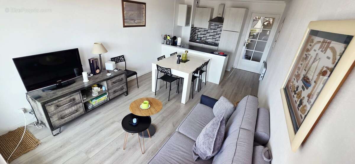 Le Touquet : secteur Pinède : T2 cabine avec large balcon / cave et parking - photo 3