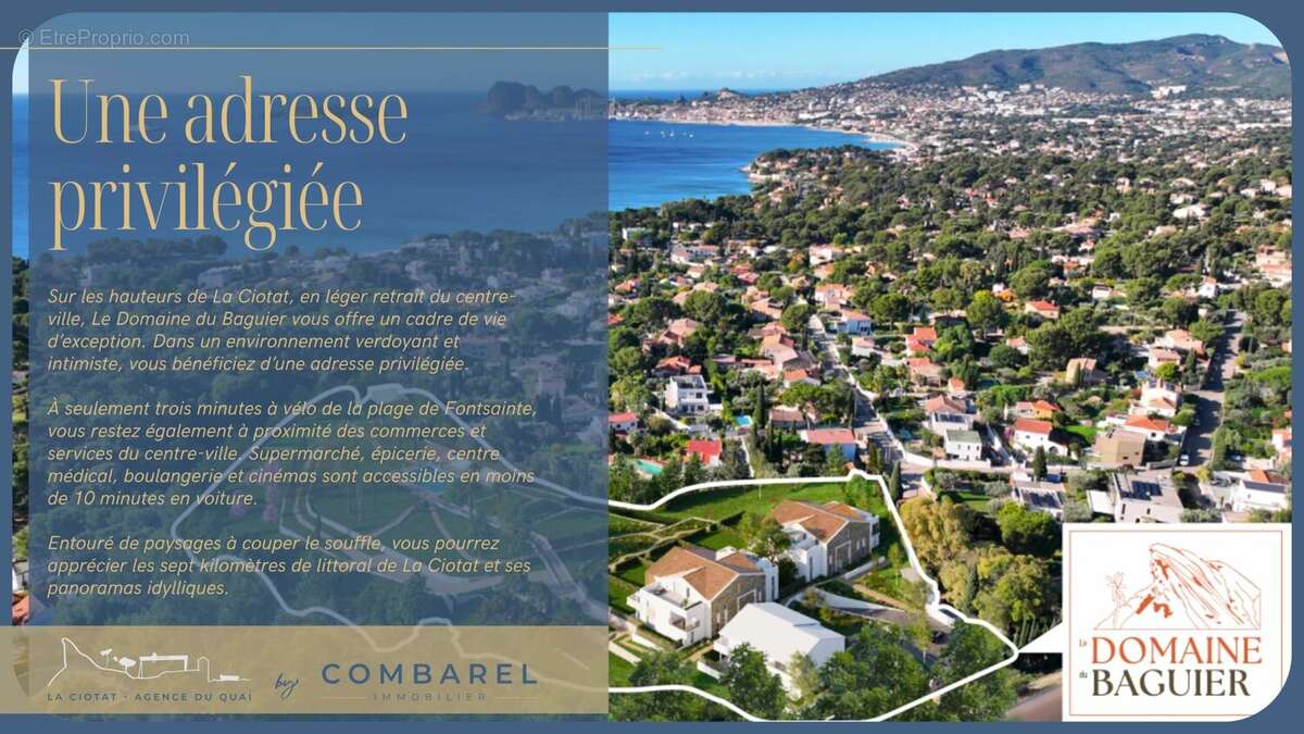 Appartement à LA CIOTAT