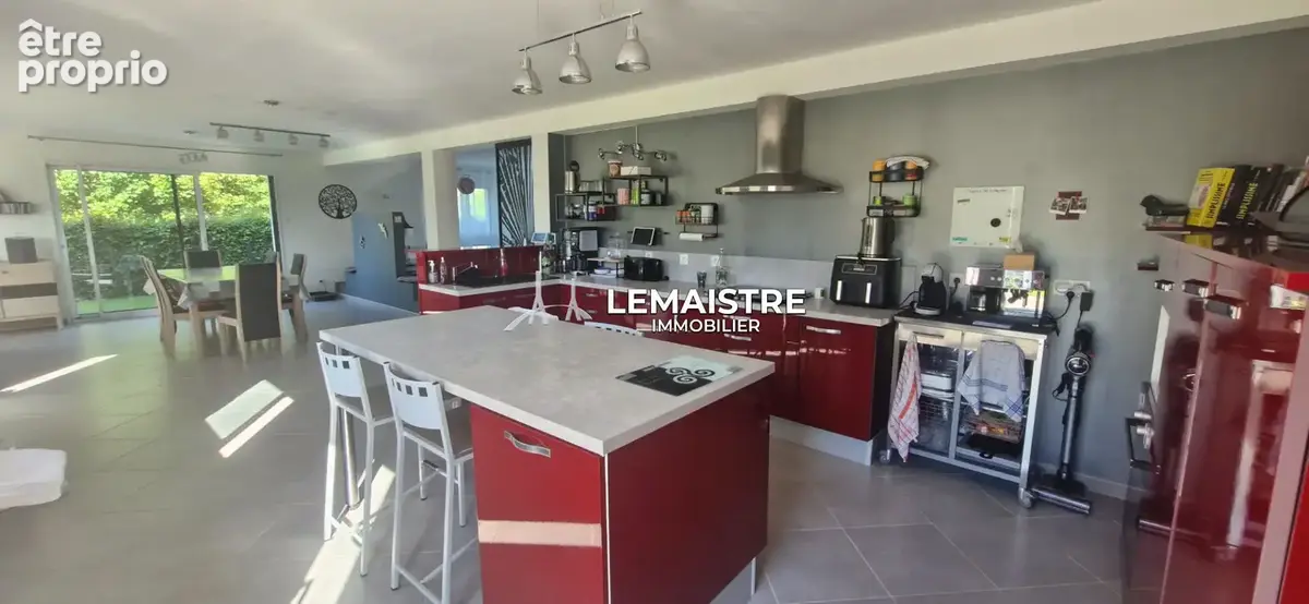 Maison contemporaine à vendre - À 12 min d'Yvetot - 225 m² - 4 chambres - Terrasse de 50 m² et garage - photo 4