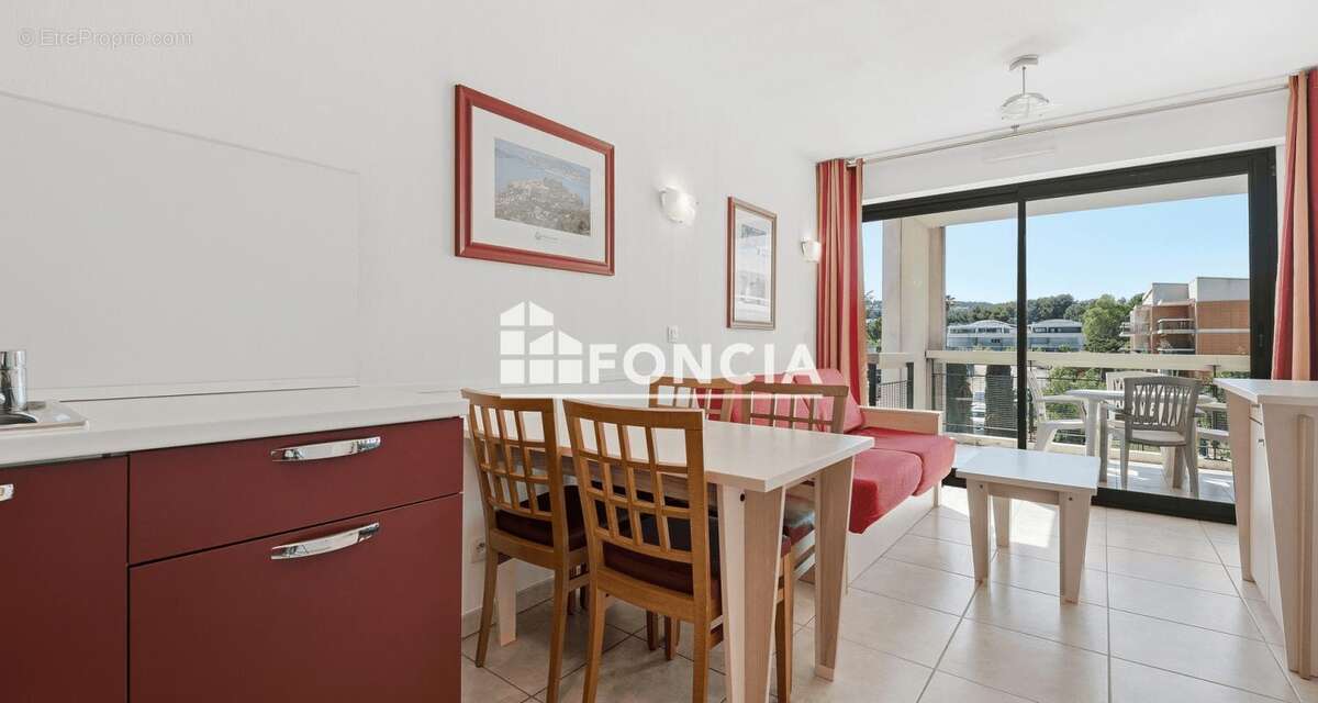 Villeneuve Loubet plage 2 P. 30 m2 avec terrasse résidence de tourisme – Investissement locatif sécurisé - photo 3