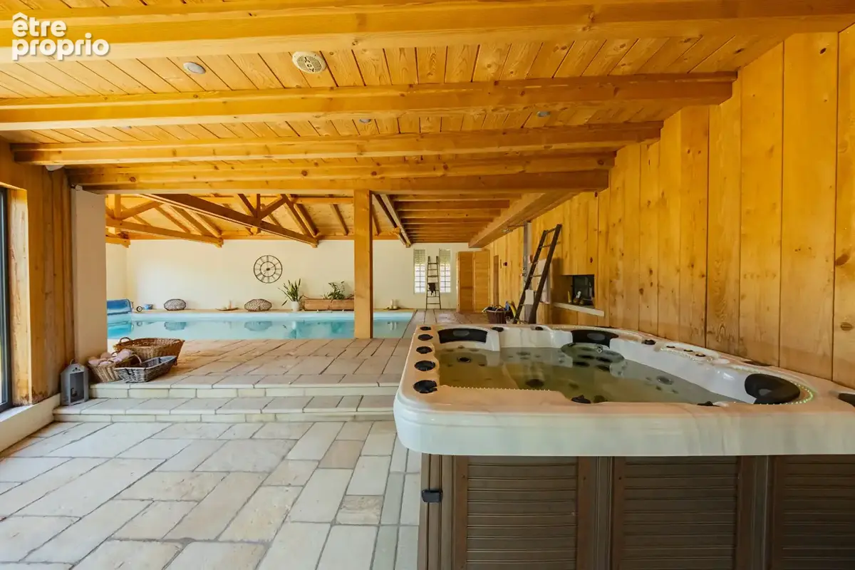 Villa Chatenois 235 m2 sur 18 ares avec piscine intérieure et jacuzzi - photo 11
