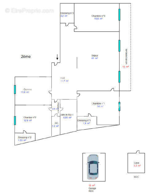 Appartement à LYON-4E