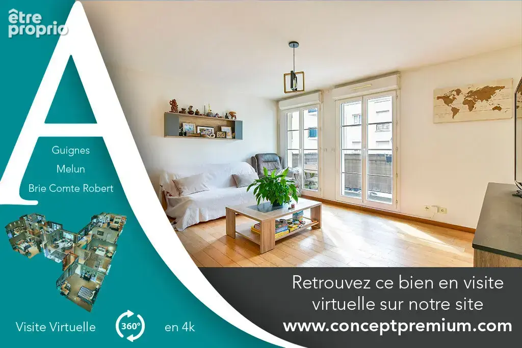 Exclusivité l'Adresse Concept Premium ? Charmant 2 pièces avec terrasse et 2 stationnements à Brie-Comte-Robert - photo 5