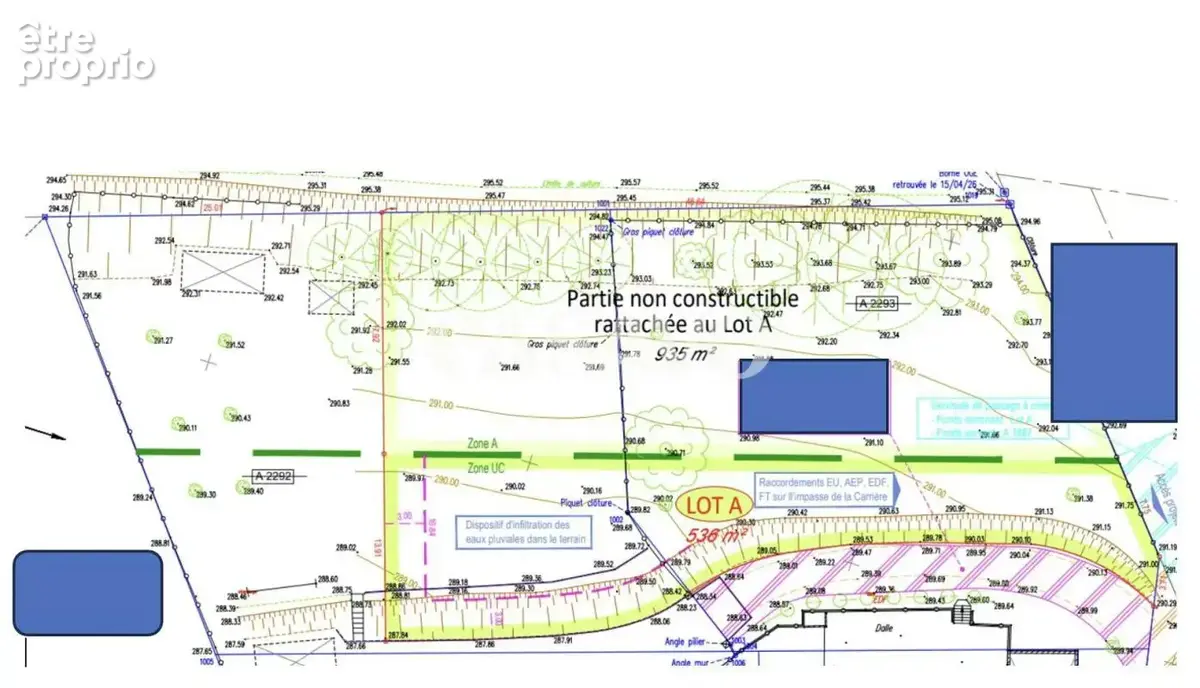 Terrain constructible de 1592m² à Seyssuel - photo 8