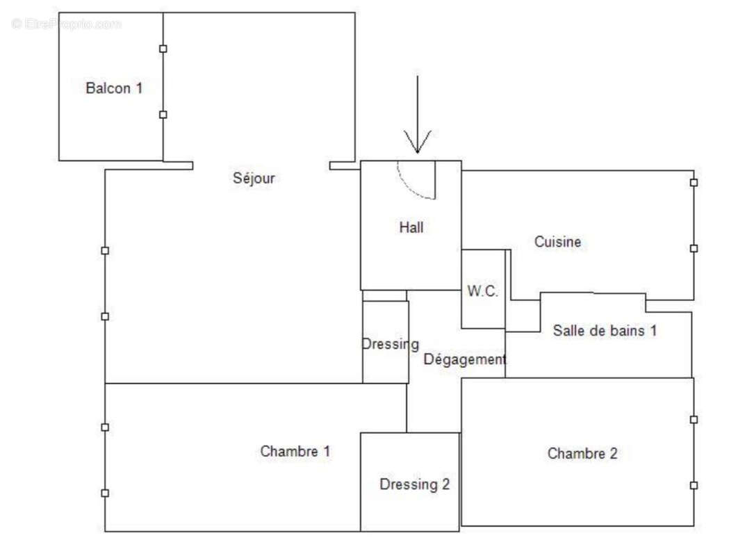Appartement à SAINT-PRIEST