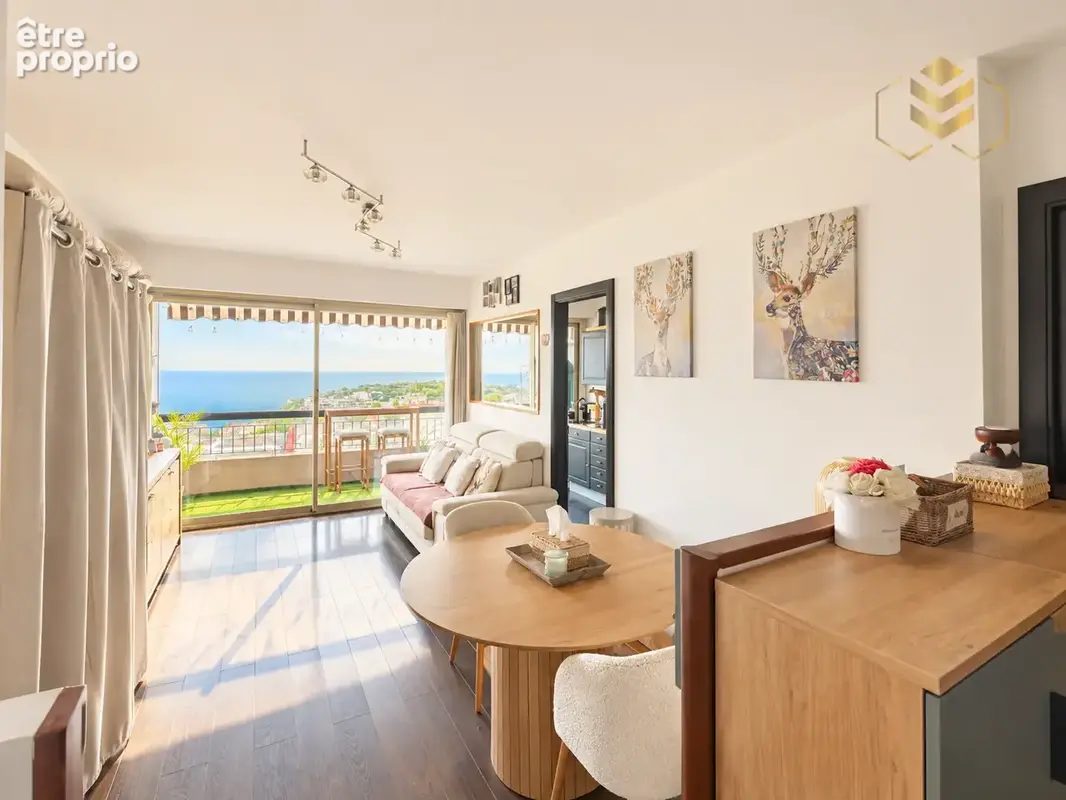 Roquebrune-cap-martin - studio pleine vue mer - photo 3