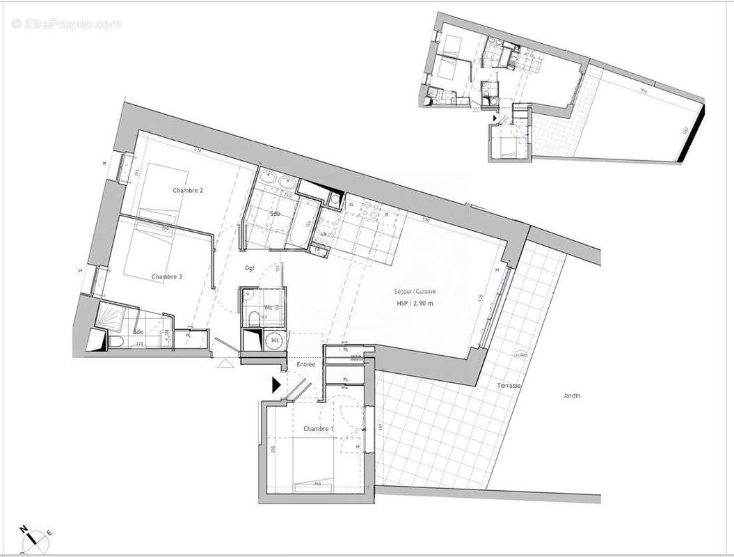 Appartement à LE PALAIS