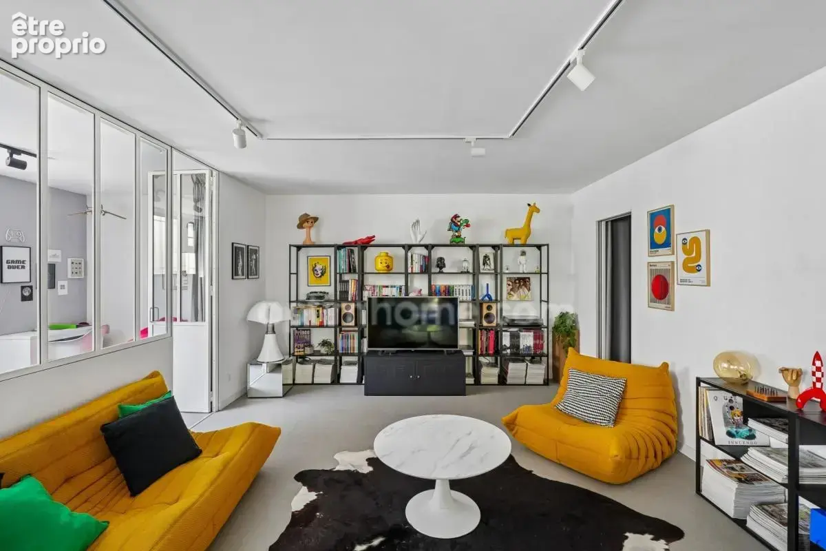 Magnifique loft de 90m2 a bois colombes - centre ville - photo 7