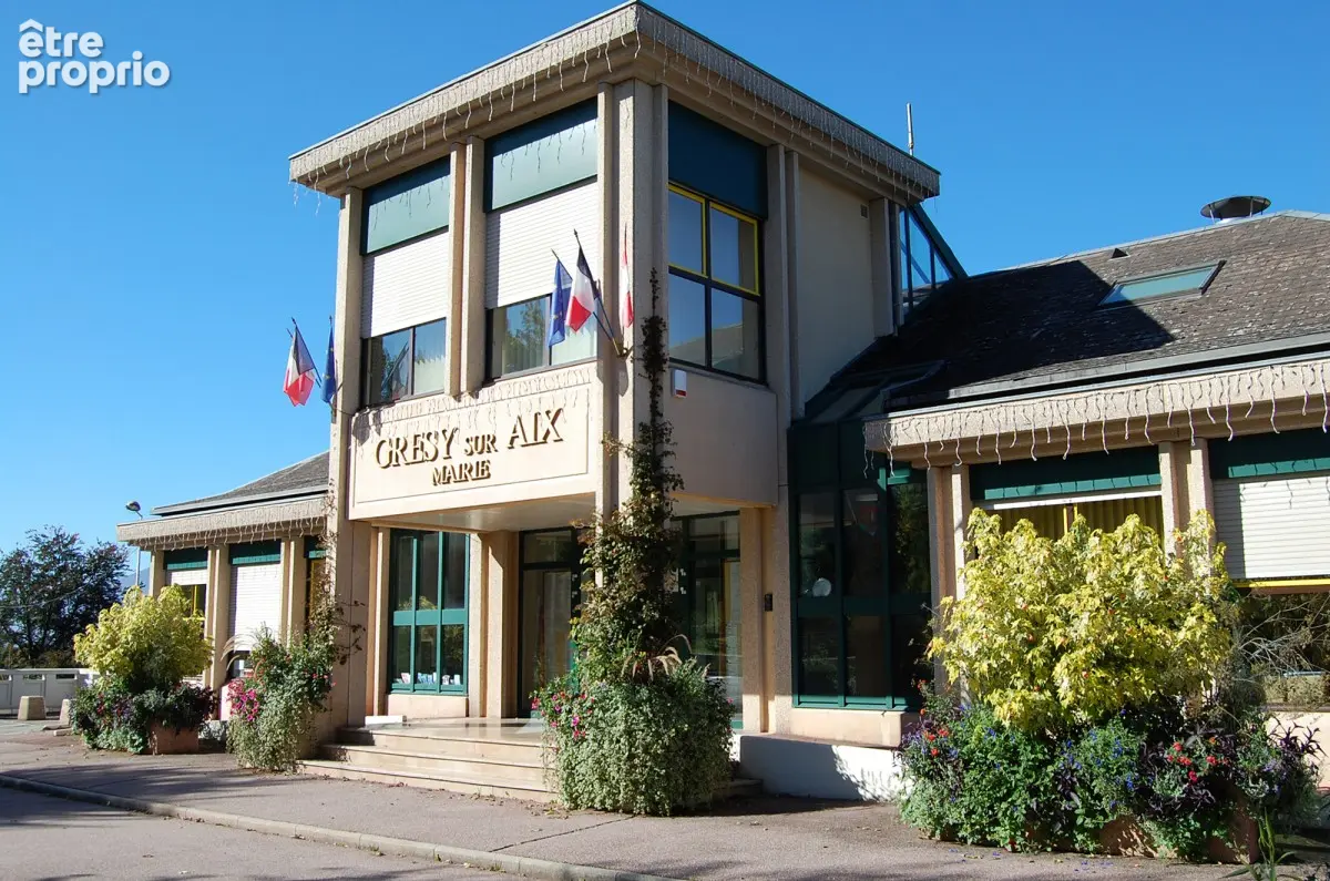 73100-Terrain  -846 m2 ,libre constructeur , centre GRESY-SUR-AIX - photo 5