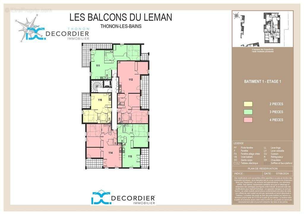 T4 rdj à vendre - thonon-les-bains (74200) - photo 3