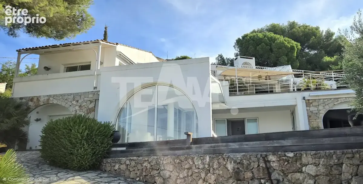 Mont saint-clair  villa d'architecte 296 m²  vue panoramique mer & étang de thau - photo 5