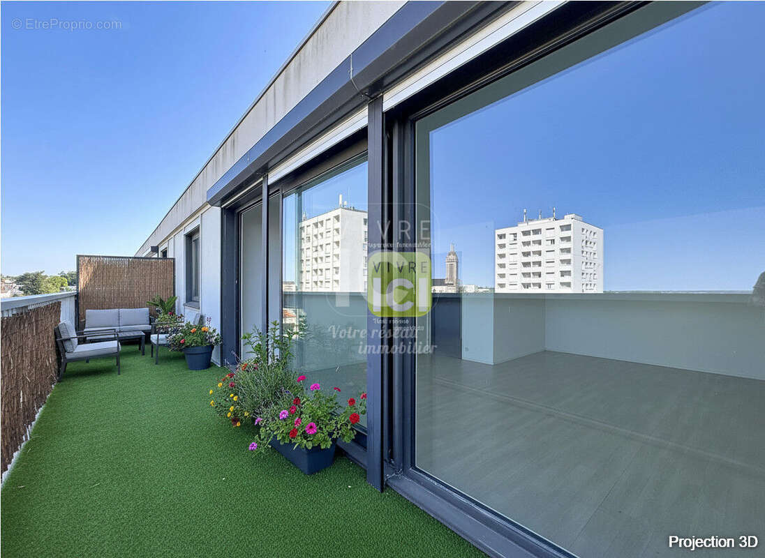 Appartement T4 avec vue panoramique sur Saint-Pierre - Cholet - photo 3