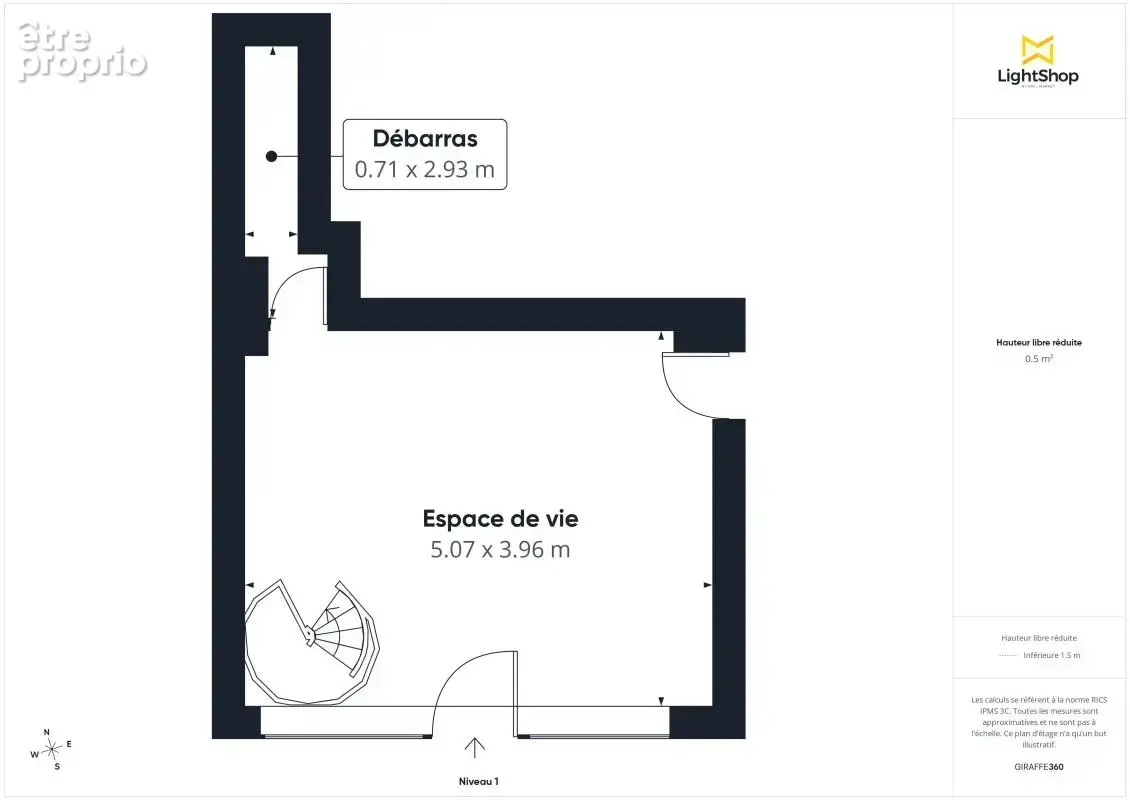 Local commercial 42 m² – Belle façade – Montsouris / Porte d’Orléans - Air bnb possible - photo 16
