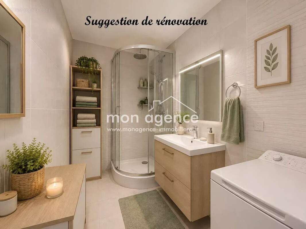 Le Petit-Quevilly (76140) - Appartement familial 96 m² – 3 chambres – Beau potentiel – Balcon, Parking privé et cave. - photo 14