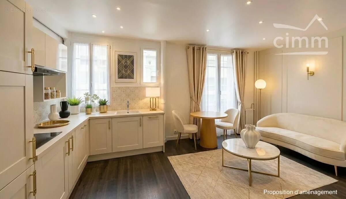 Appartement à PARIS-19E
