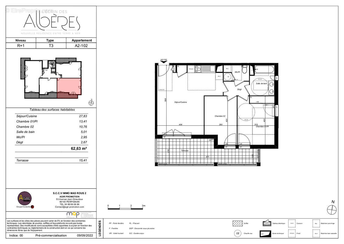 Appartement à PERPIGNAN