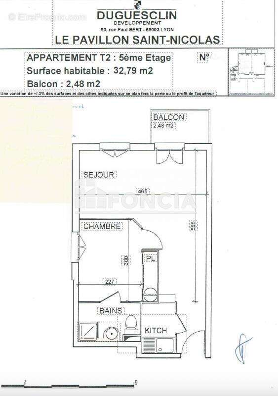 Vente - Appartement en résidence services - 2 pièces - 32,16 m² - photo 2
