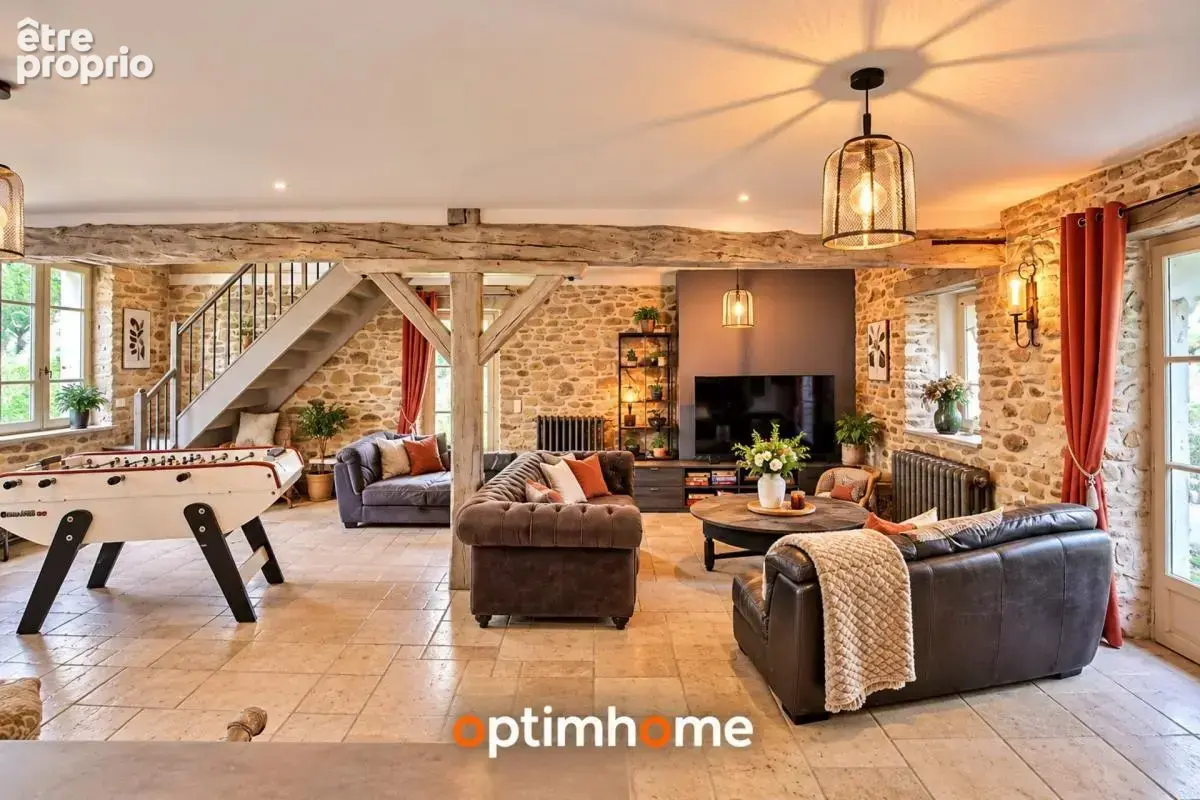 Moulin du XIIIe siècle – 600 m² – 20 couchages – Fort potentiel gîtes / événementiel – 1h de Paris - photo 4