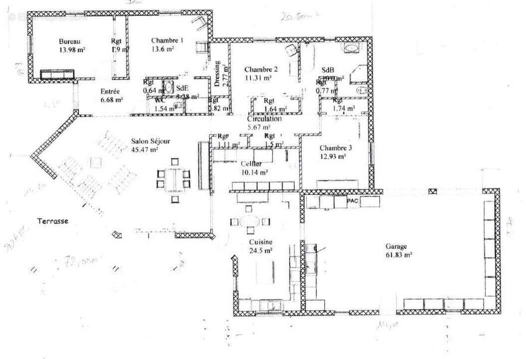 Maison type t5 de 177 m2 terrain 4940 m2 proche de barbotan - photo 22