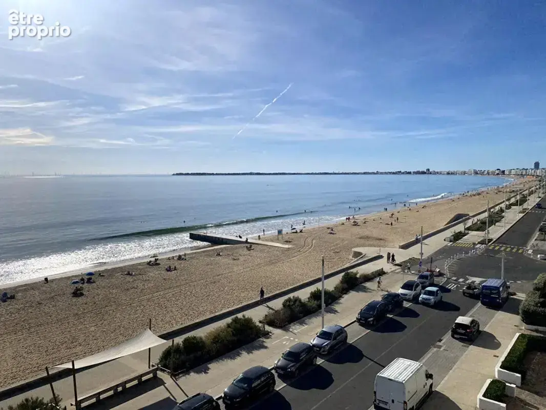 Pornichet proche la baule appartement t3 face mer dernier etage avec stationnement - photo 2