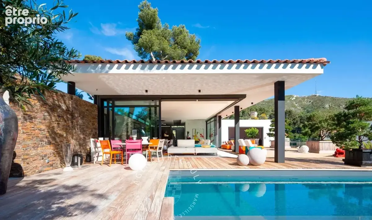 Villa contemporaine avec piscine - la panouse  - 13009 marseille - photo 3
