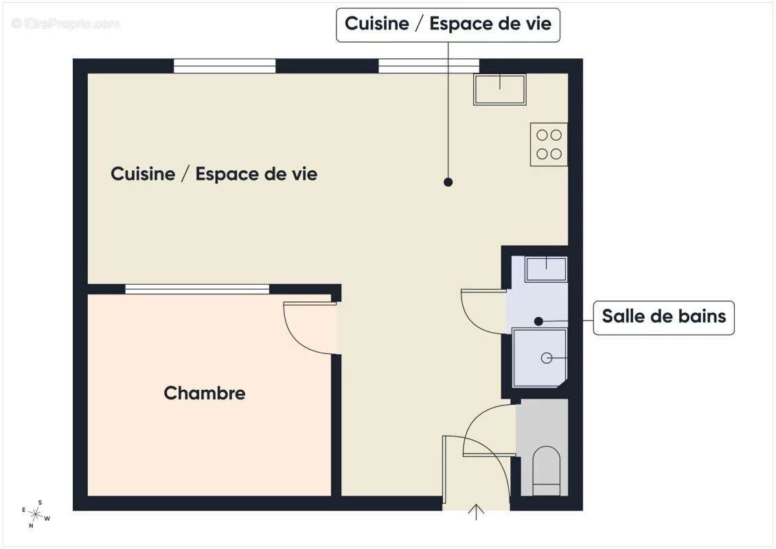 Appartement à LYON-1E