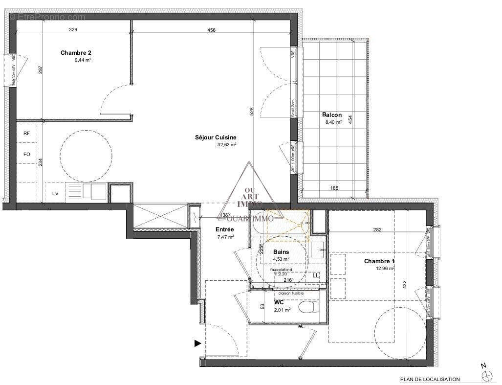 Appartement 68 m² à Strasbourg  - photo 4