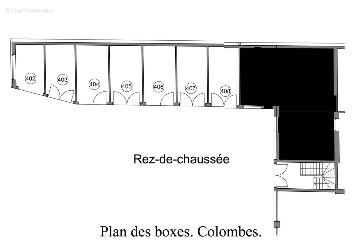 7 boxes de stationnement - Colombes - Gare - Vente louée - photo 4