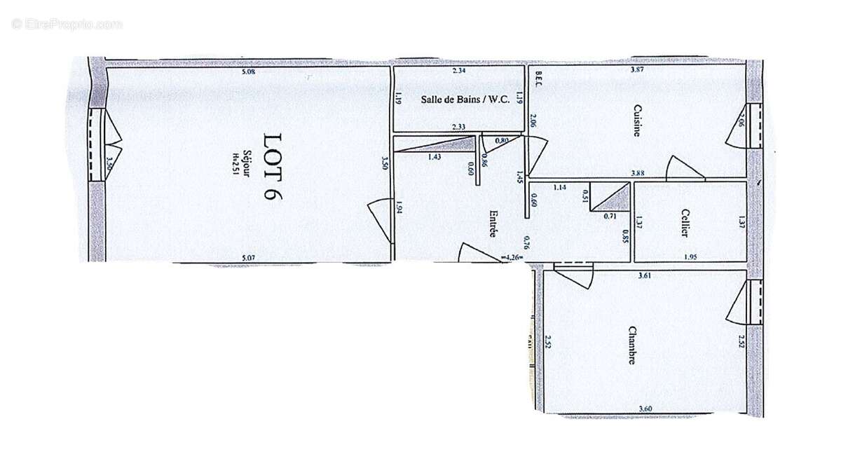 Appartement T2 47m² - Songeons - 8300.1.1.6 - photo 7