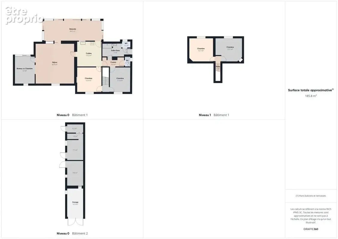 Saint-sébastien-sur-loire – le douet – maison familiale 5 chambres, véranda et grand jardin - photo 17