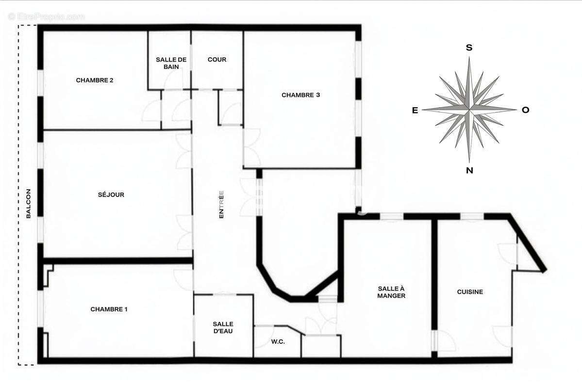 Appartement à PARIS-17E