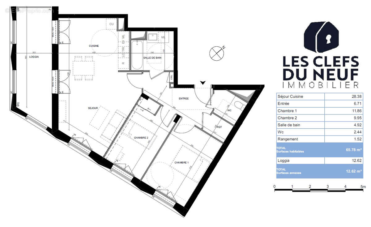 Appartement à TOULOUSE