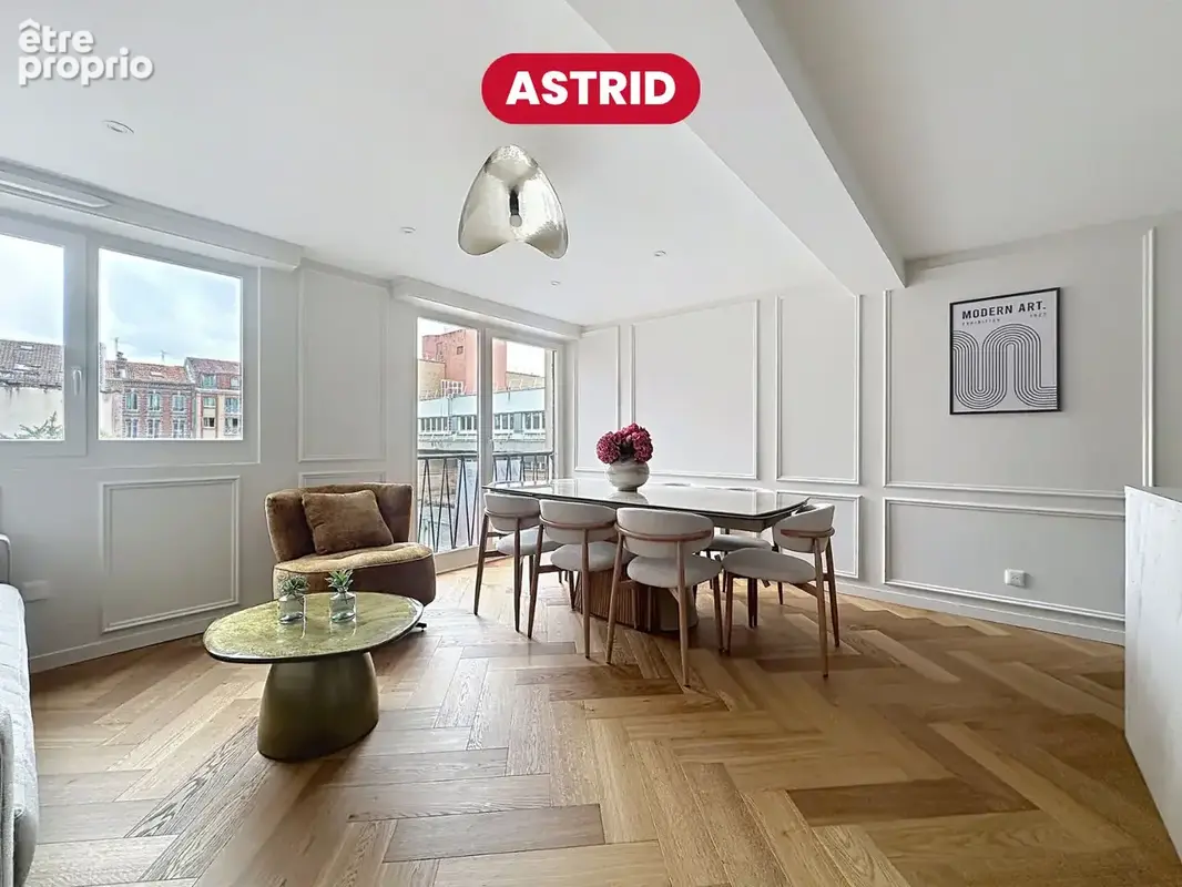 Appartement 83m² à lille - photo 3