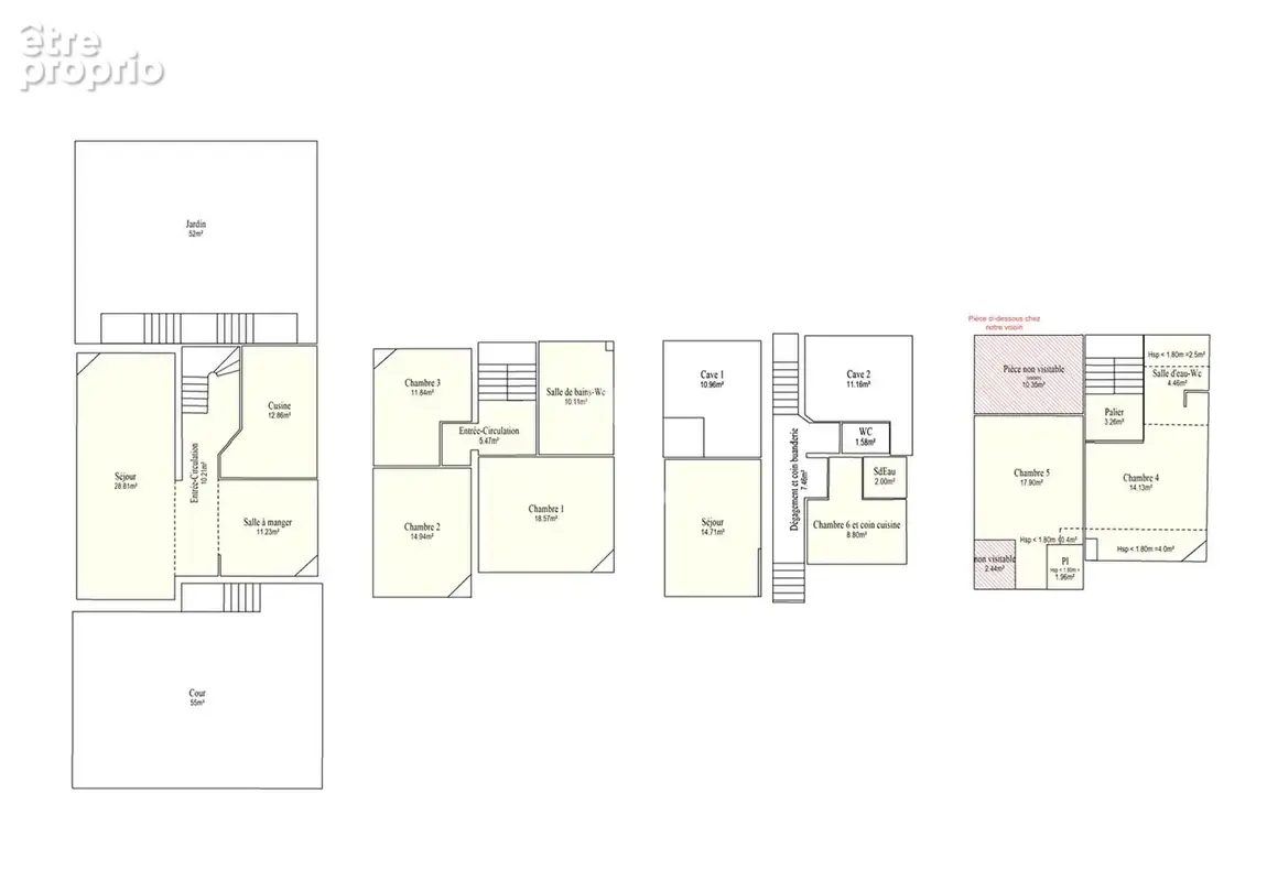 PUTEAUX/ Centre-Ville - Maison 8 pièces 168m² - 126m² d'Extérieurs - photo 17